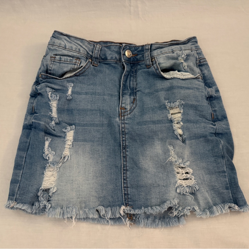 Jean Denim Skirt